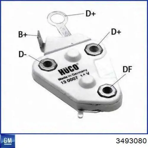 Comprar 3493080 General Motors Regulador del alternador