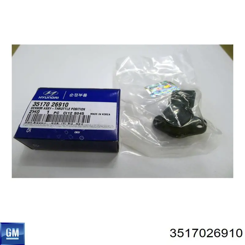 3517026910 General Motors sensor, posición mariposa