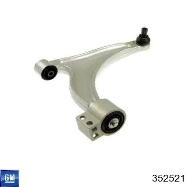 Brazo inferior derecho de la suspensión delantera 352521 General Motors