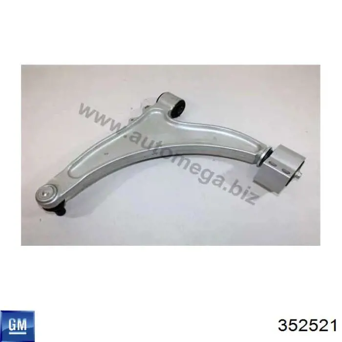 Brazo inferior derecho de la suspensión delantera General Motors 352521 precio, desde 55,18 EUR