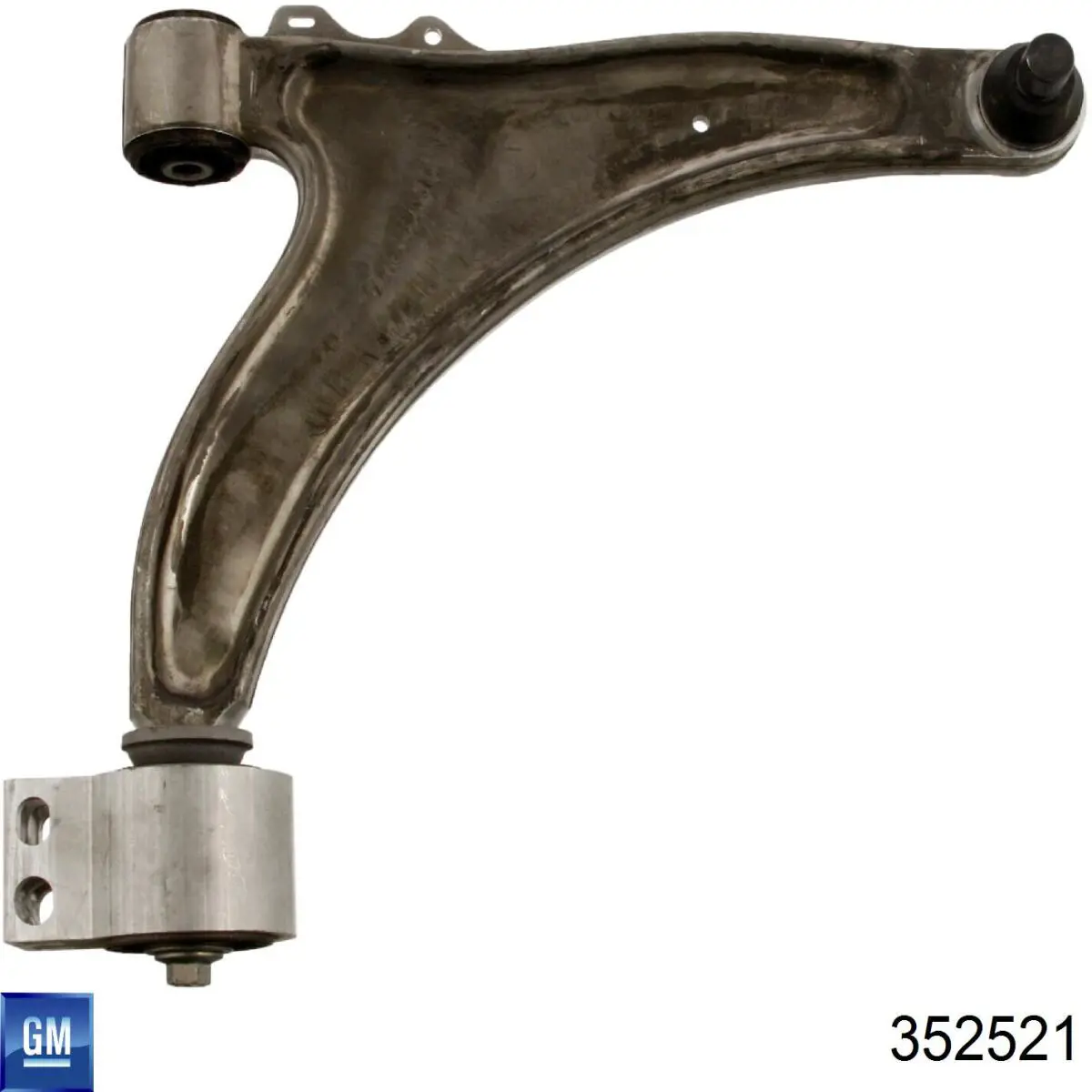 352521 General Motors Brazo inferior derecho de la suspensión delantera