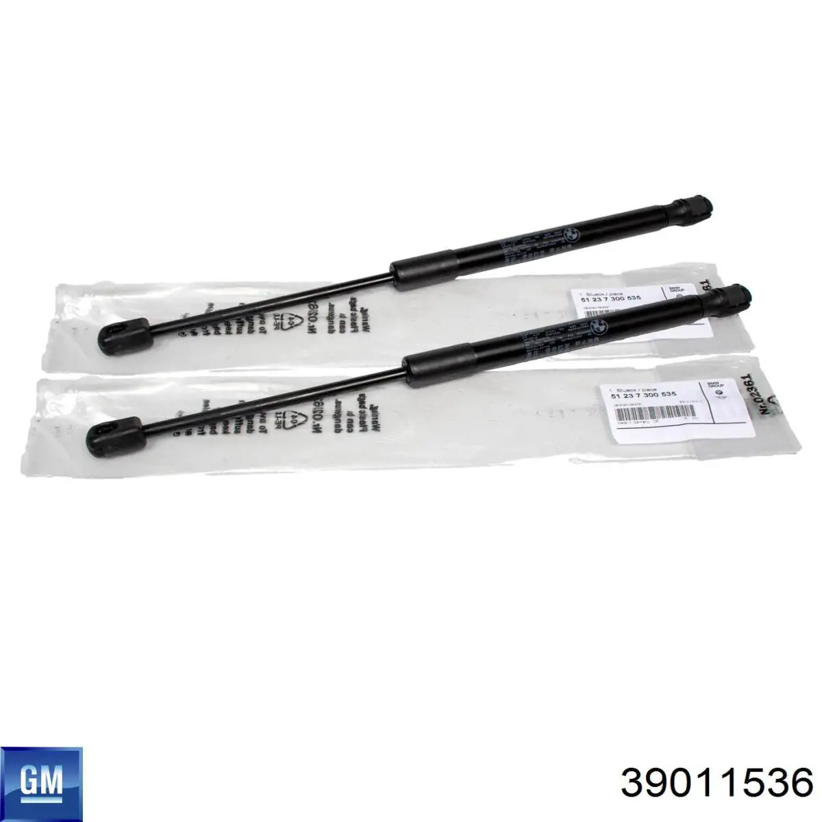 Amortiguador maletero 39011536 Opel