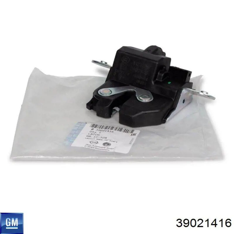 Cerradura de maletero 39021416 General Motors