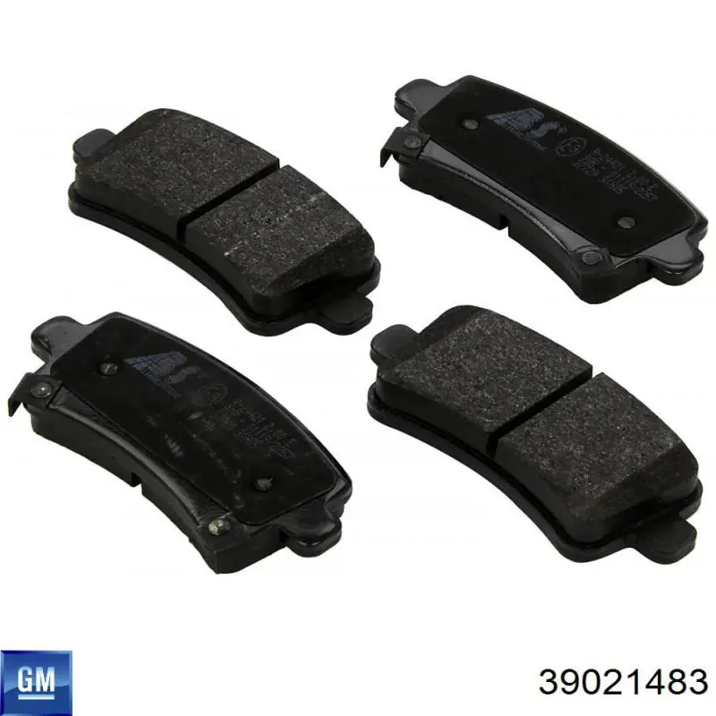 Pastillas traseras de freno General Motors 39021483 precio, desde 23,49 EUR