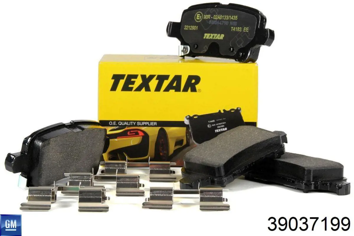 Comprar 39037199 General Motors Pastillas de freno traseras