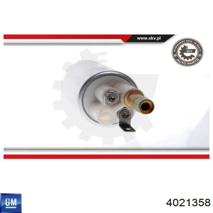 Elemento de turbina de la bomba de combustible VALEO 347230
