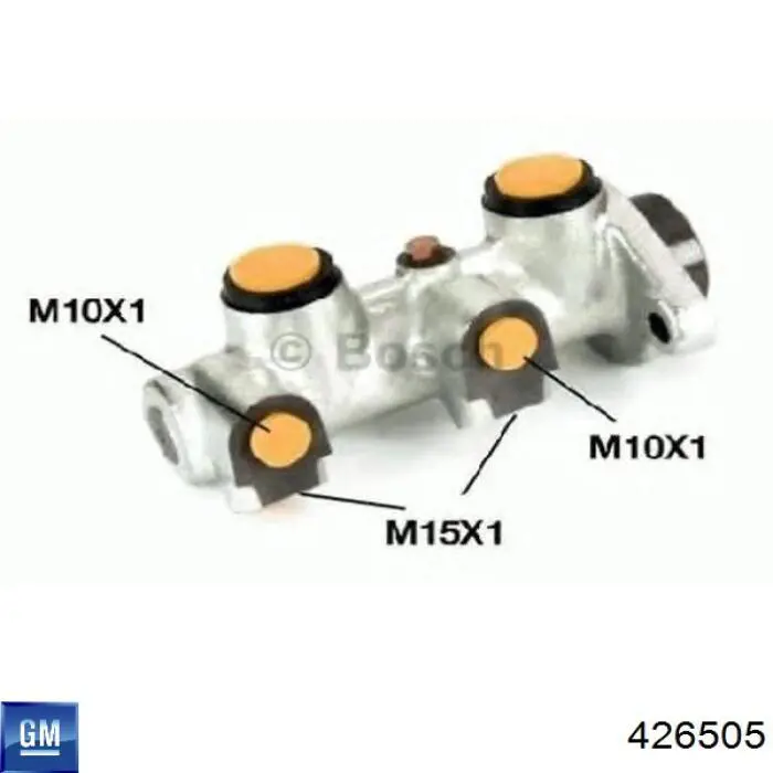 Cilindro maestro de frenos General Motors 426505 precio, desde 53,63 EUR