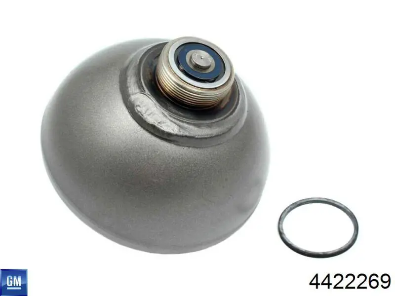 Brazo inferior derecho de la suspensión delantera Opel 4422269