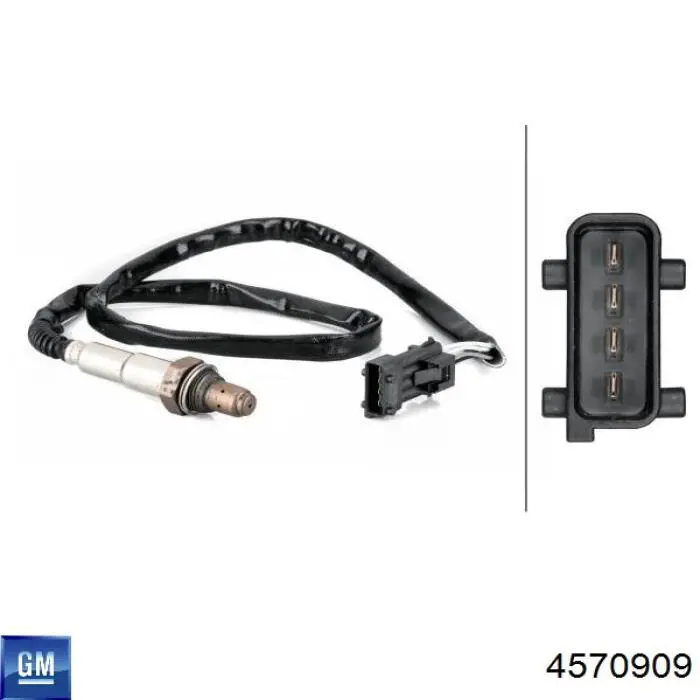 Sensor de oxígeno General Motors 4570909