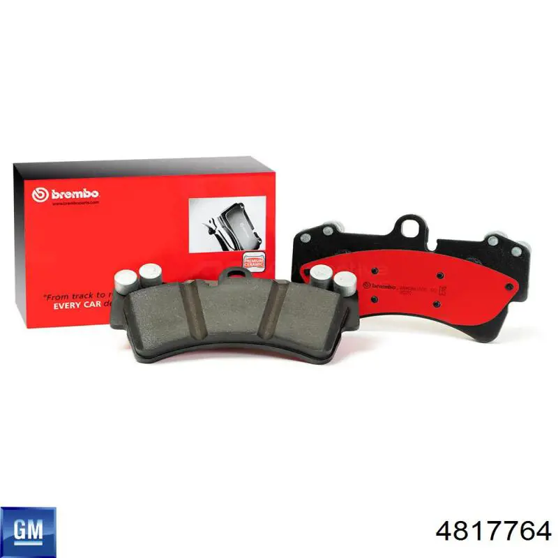 Comprar 4817764 General Motors Pastillas delanteras de freno