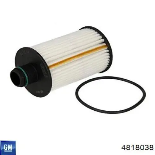 4818038 General Motors Filtro aceite