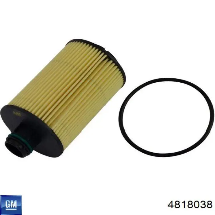 Filtro de aceite General Motors 4818038 precio, desde 10,94 EUR