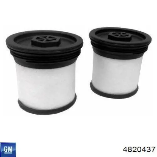 Filtro combustible General Motors 4820437 precio, desde 15,16 EUR
