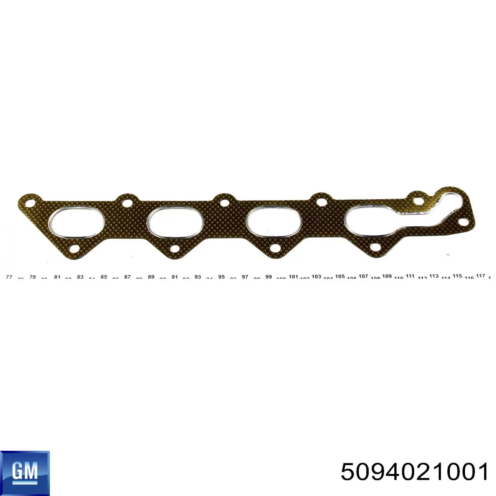 Comprar 5094021001 General Motors Junta colector escape