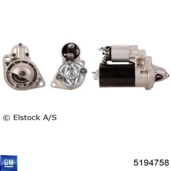 Burro de arranque  Opel 0001107015 precio, desde 53,72 EUR