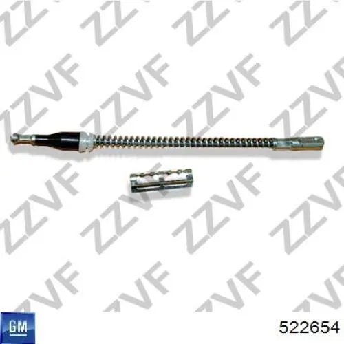 Comprar 522654 General Motors Cable de freno de mano trasero derecho/izquierdo