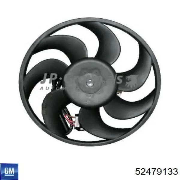 52479133 Peugeot/Citroen ventilador del motor