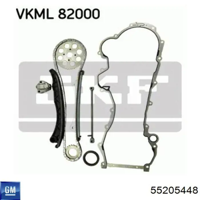 Guía del tensor de la cadena de distribución General Motors 55205448 precio, desde 10,72 EUR