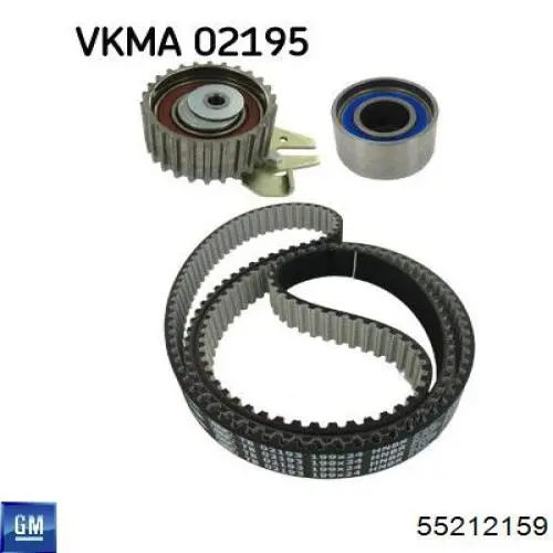 Rodillo, cadena de distribución Opel Vectra