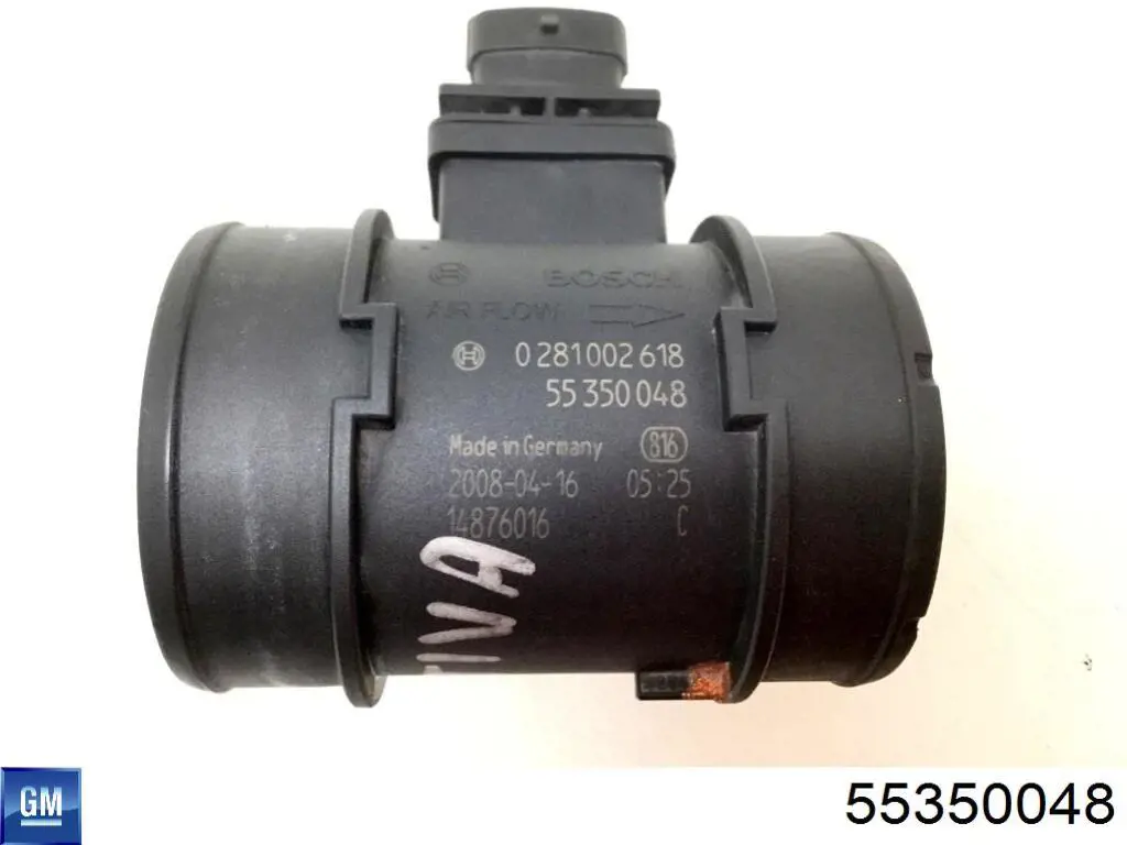 55350048 General Motors Sensor de flujo de aire