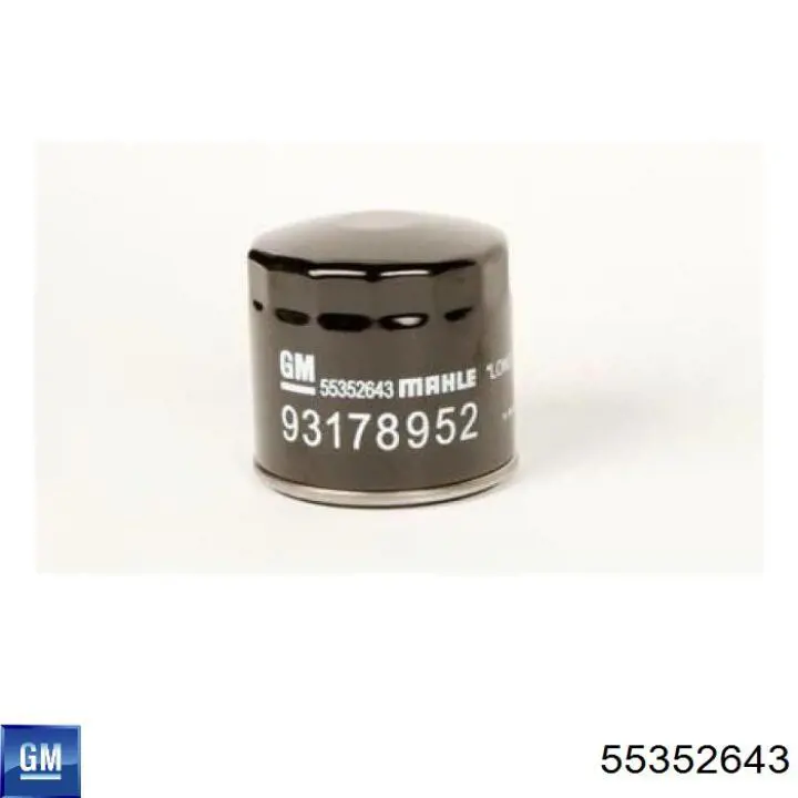 55352643 General Motors filtro de aceite