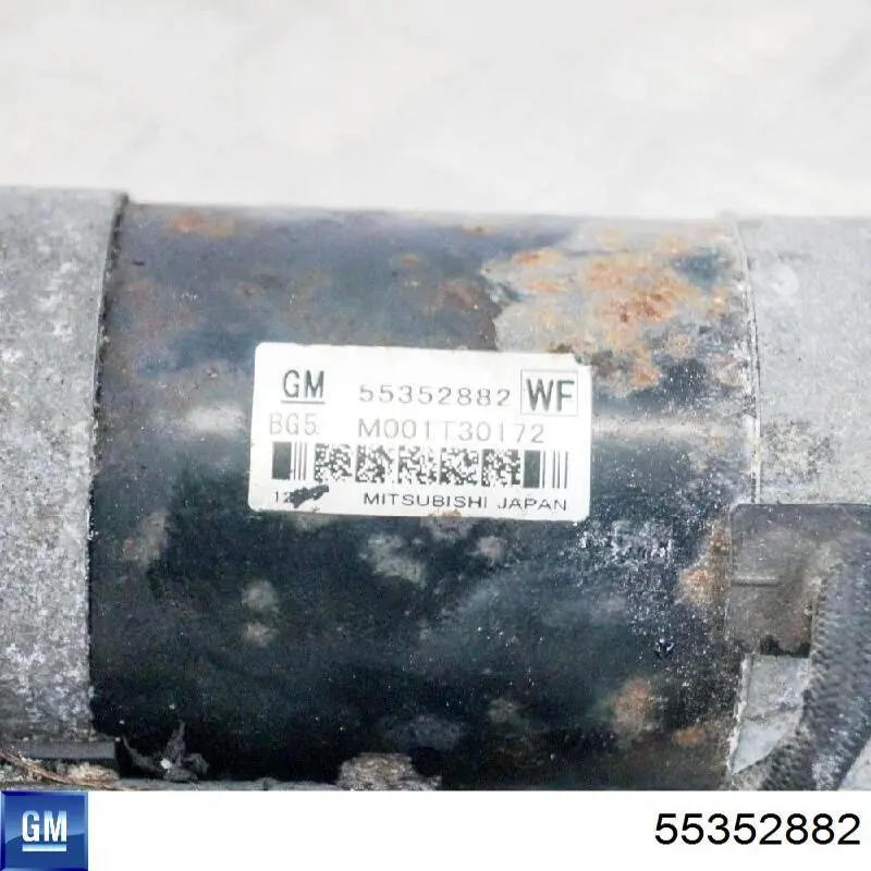 Motor de arranque 55352882 General Motors