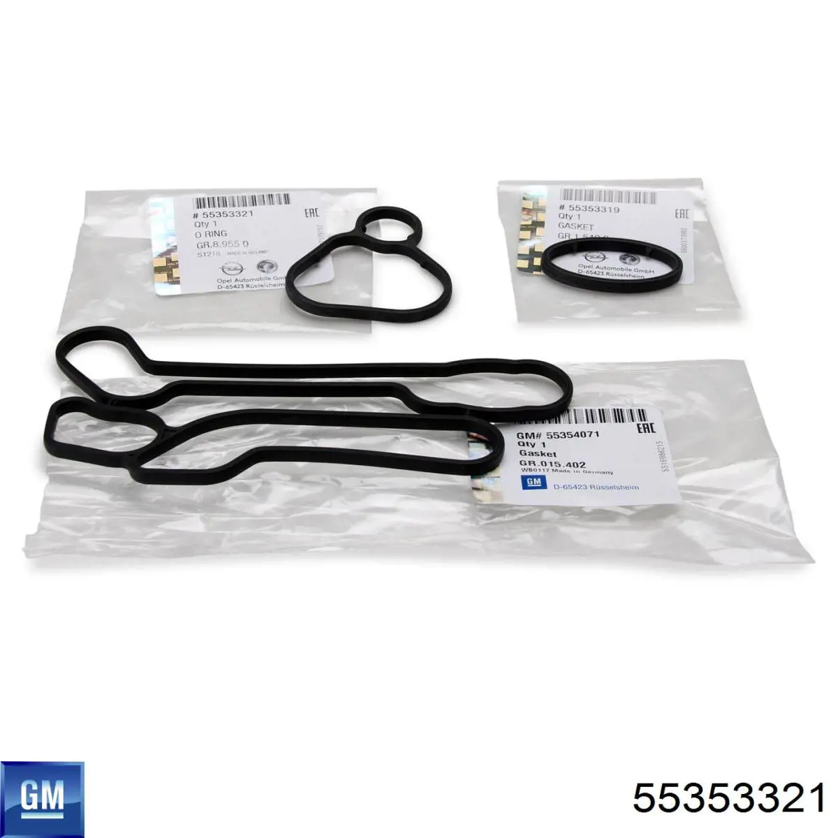 Junta del adaptador del filtro de aceite General Motors 55353321 precio, desde 3,53 EUR