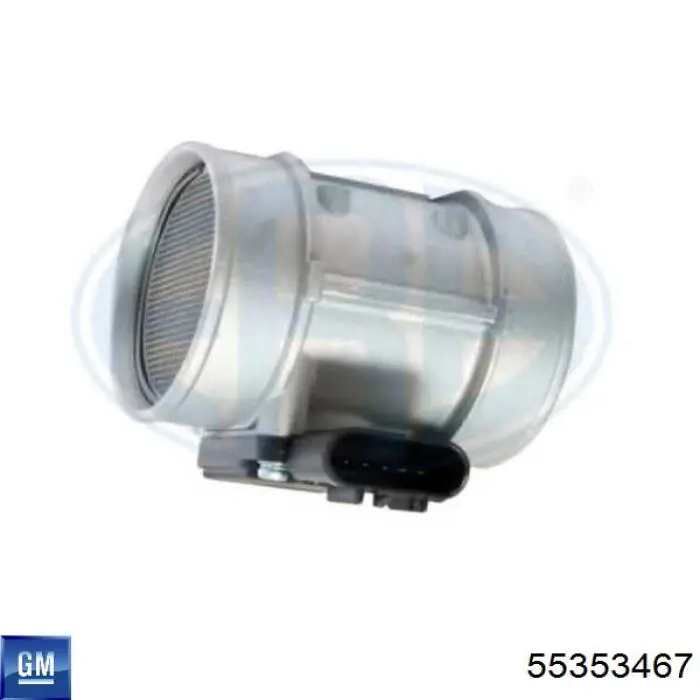 GM12569224 Opel sensor de flujo de aire/medidor de flujo (flujo de aire masibo)