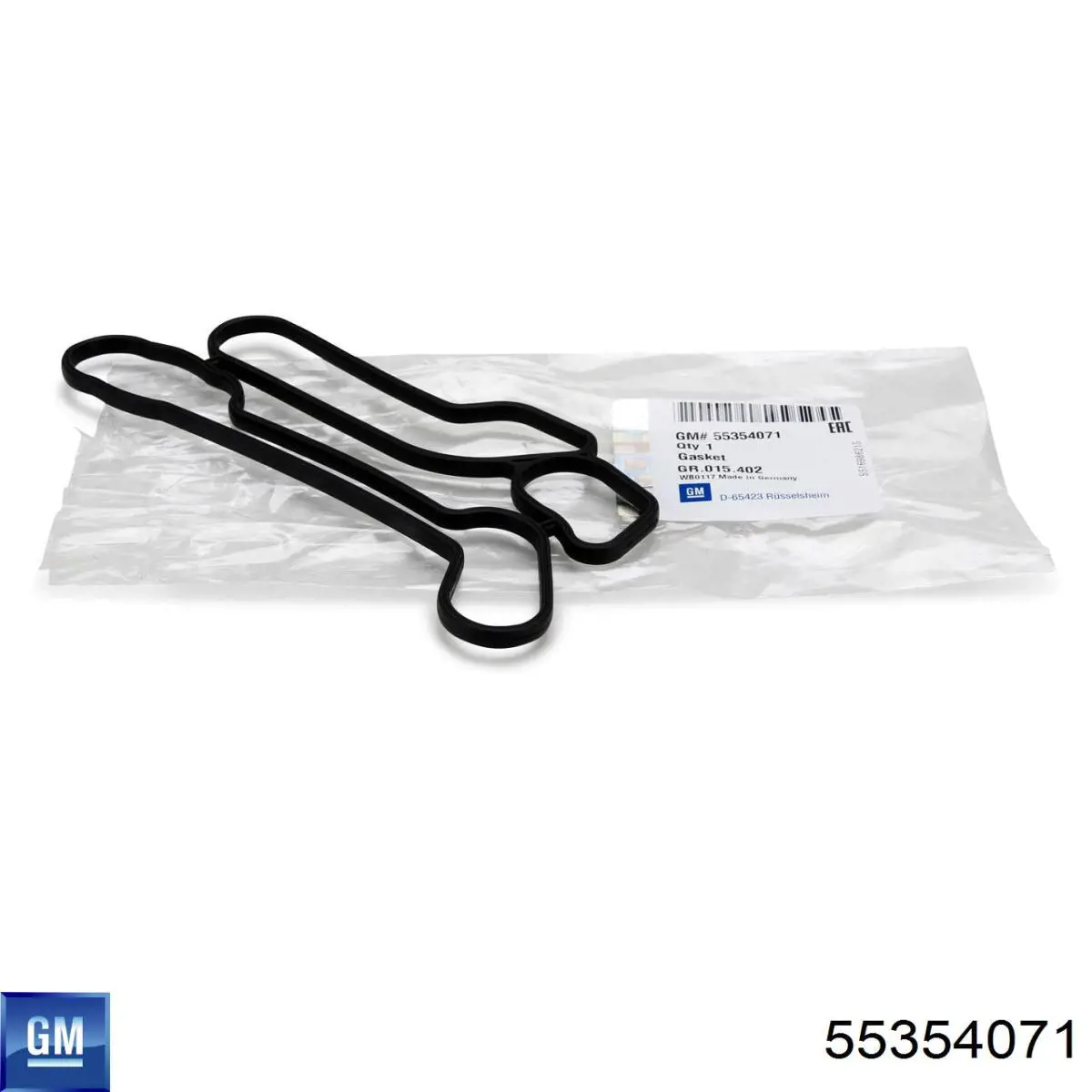 Junta del adaptador del filtro de aceite General Motors 55354072