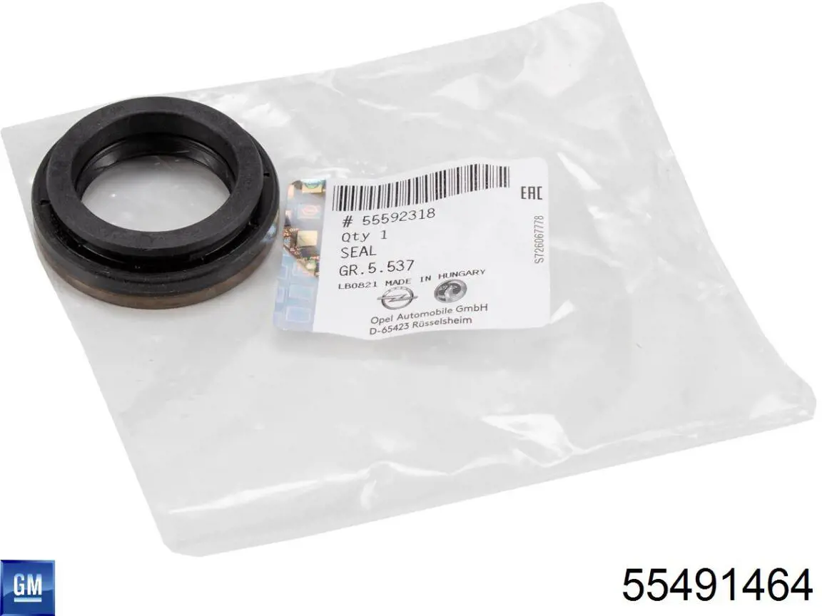 Comprar 55491464 General Motors Junta superior de la tapa frontal del motor