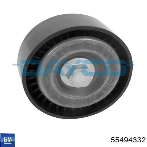 55494332 General Motors Polea guía correa poli V