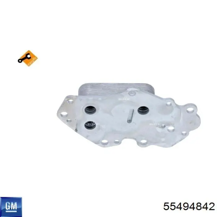 Enfriador de aceite  Opel 55501530