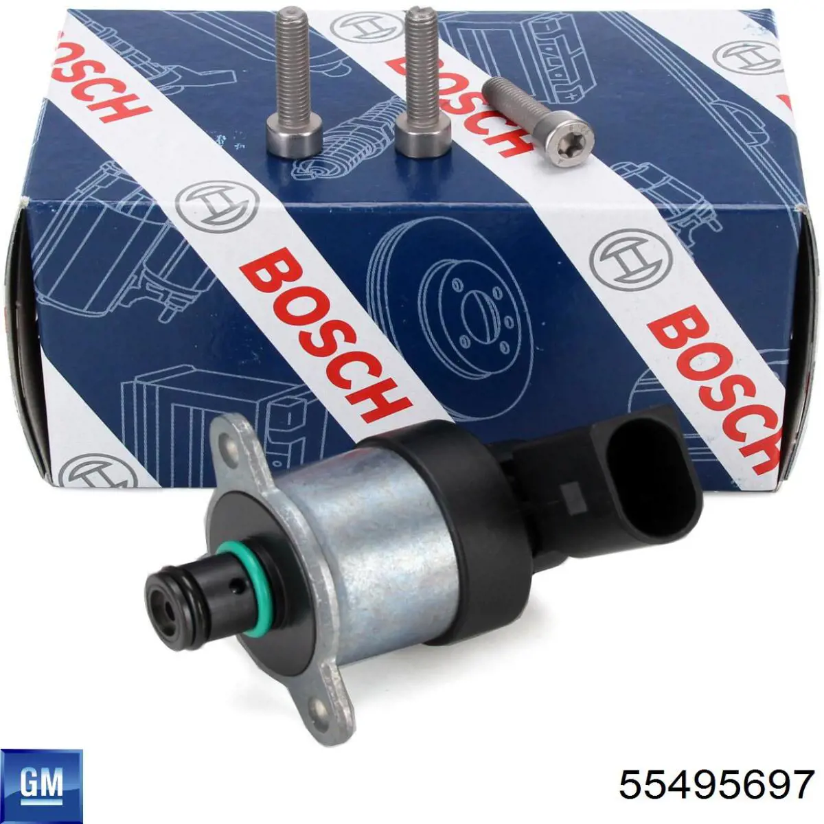 Válvula reguladora de presión del sistema common rail 0819172 Opel