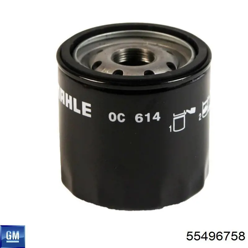 Filtro de aceite General Motors 55496758 precio, desde 5,98 EUR