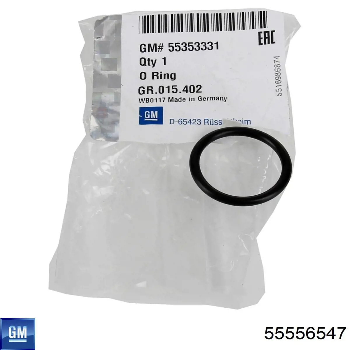 Junta superior del conducto de aceite del enfriador Opel 5650974 precio, desde 1,80 EUR