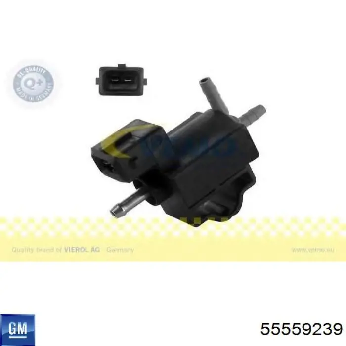 55559239 General Motors Válvula solenoide de control de presión de sobrealimentación