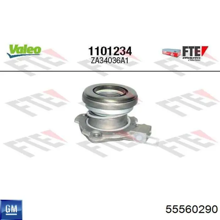 55560290 General Motors Desembrague central, embrague (cojinete de desembrague)