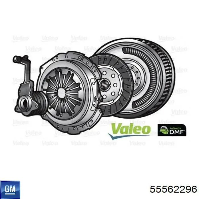 Volante motor 55562296 General Motors