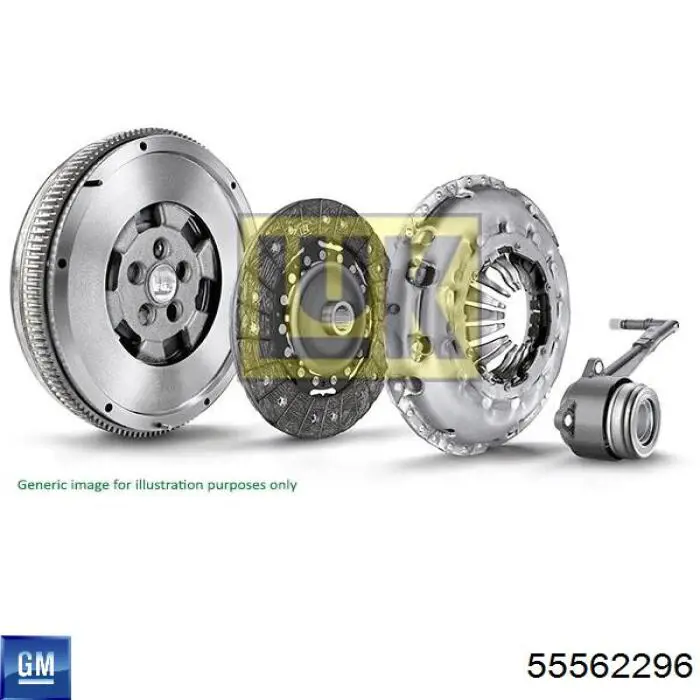 Comprar 55562296 General Motors Volante de motor bimasa