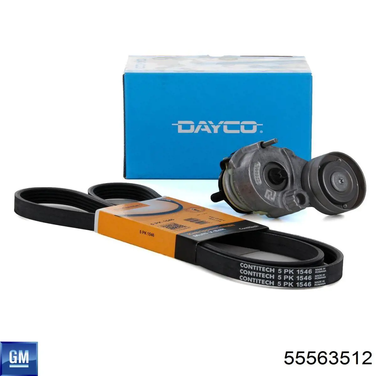 Comprar 55563512 General Motors Tensor de correa poli V 