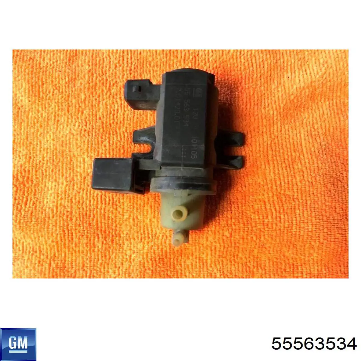 Válvula solenoide de control de presión de sobrealimentación 55563534 General Motors
