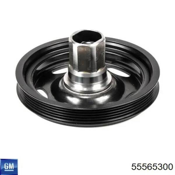 Polea de cigüeñal 55565300 General Motors
