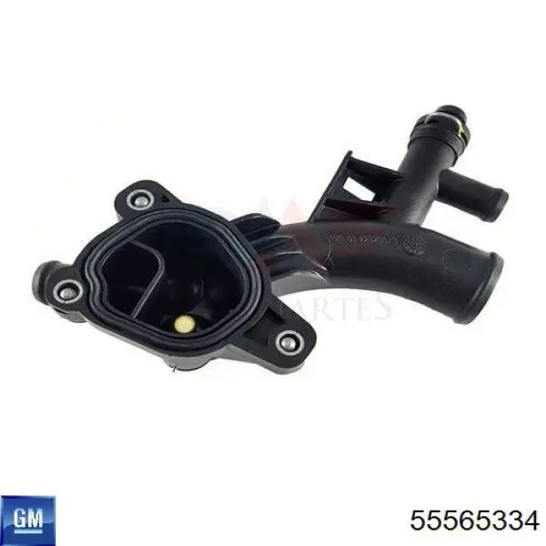 Brida del sistema de refrigeración (triple unión) 55565334 General Motors