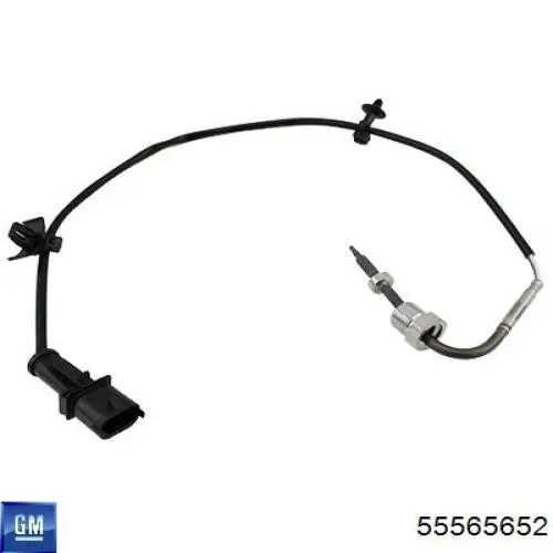 855255 Opel sensor de temperatura, gas de escape, antes de catalizador