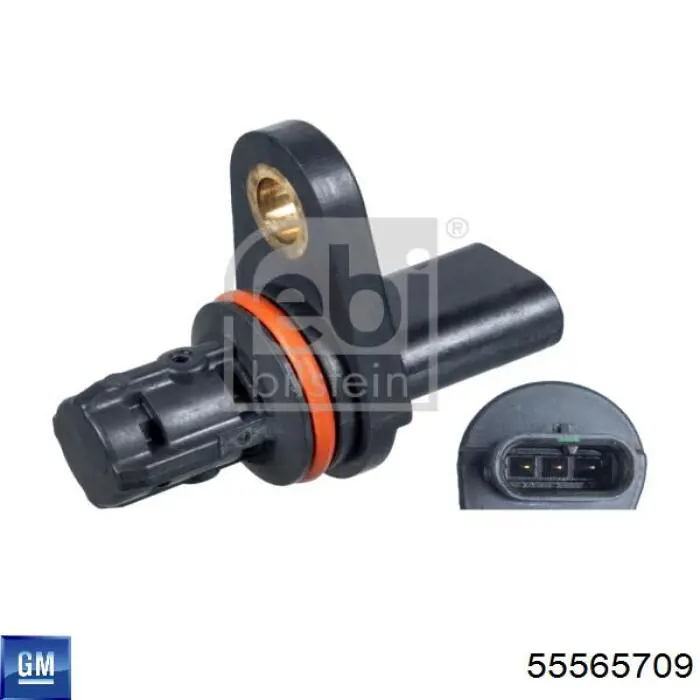 55565709 General Motors sensor de posición del árbol de levas