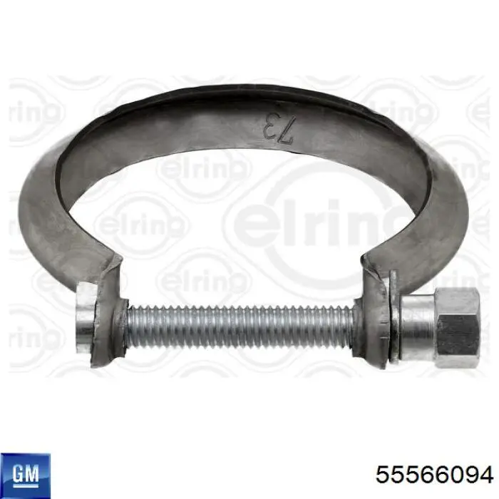 Comprar 55566094 General Motors Abrazadera del colector de escape