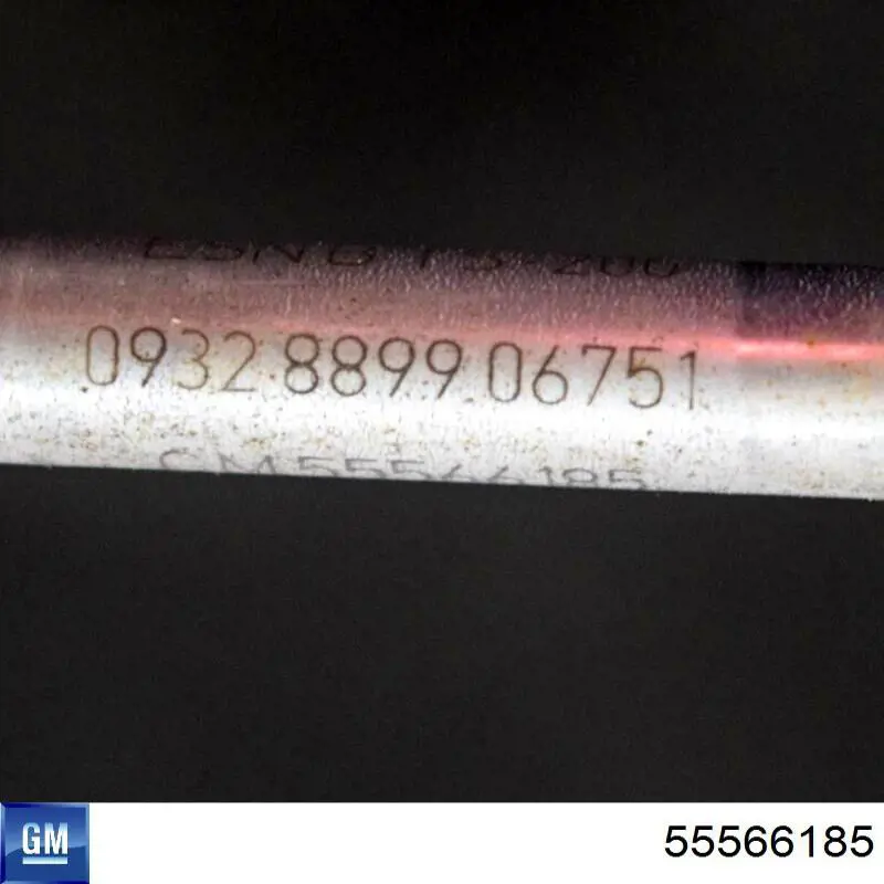 55566185 General Motors Sensor de temperatura de gases de escape en catalizador