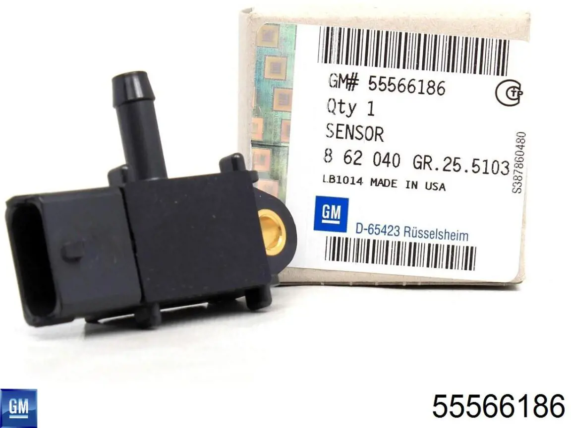Comprar 55566186 General Motors Sensor de presion gases de escape