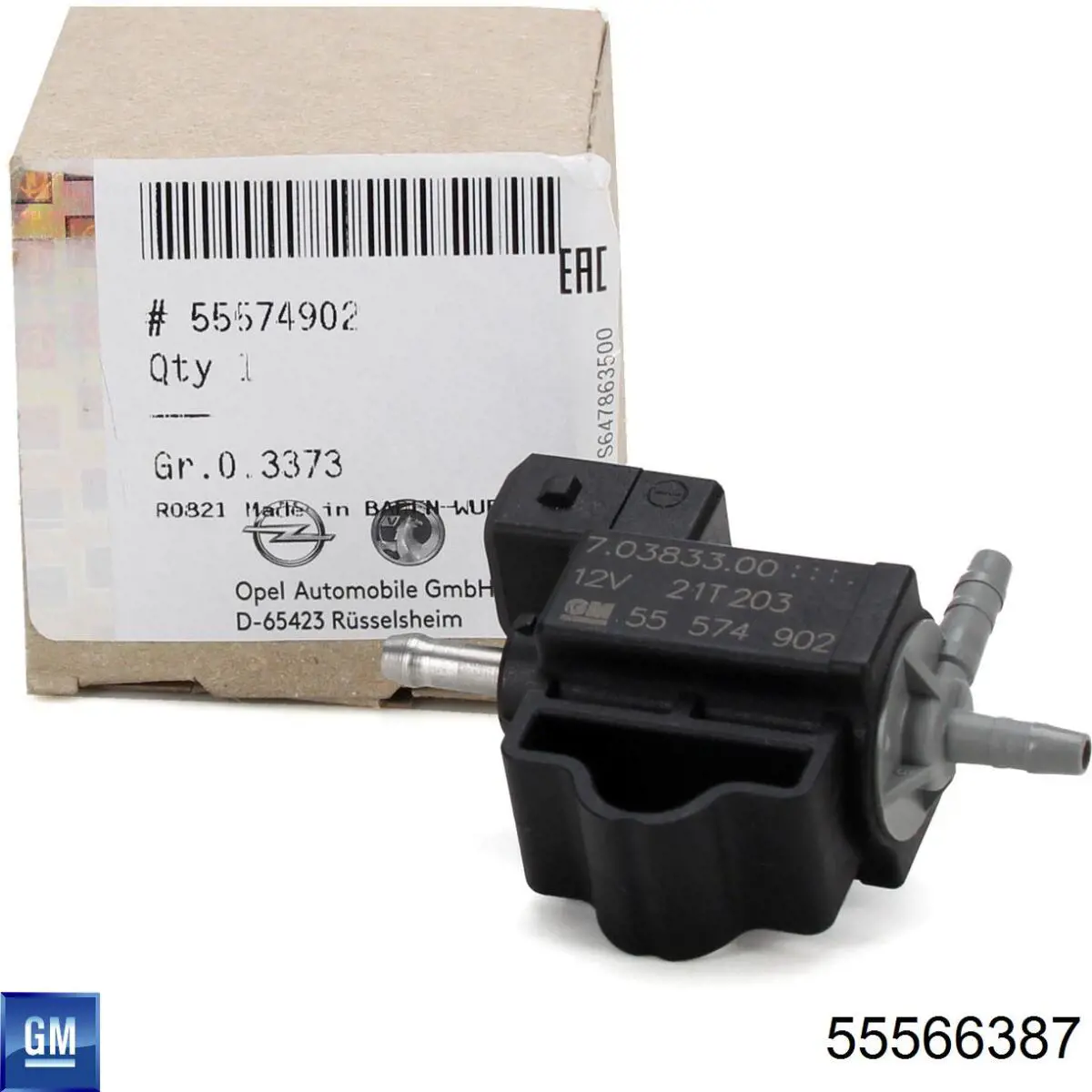 Comprar 55566387 General Motors Válvula de ventilación de gases del tanque de combustible
