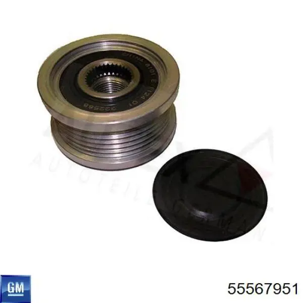55567951 General Motors Rueda libre alternador 
